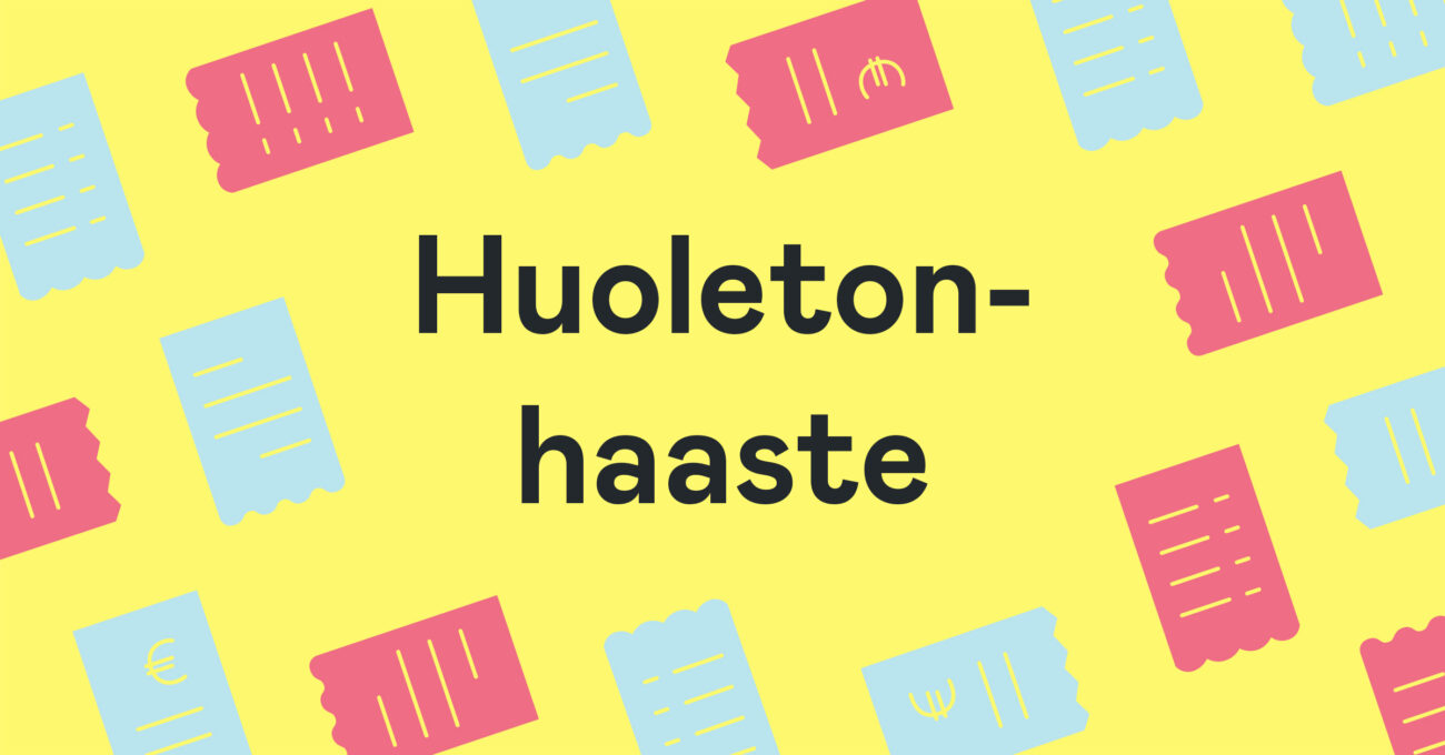 Huoleton-haaste alkaa