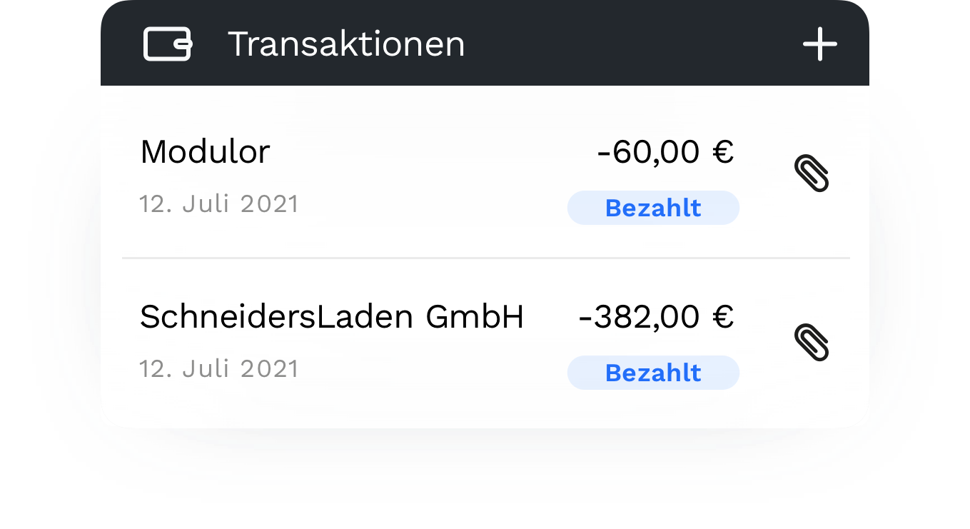 Das neue Holvi-App-Widget zeigt die letzten beiden Transaktionen im Holvi Konto