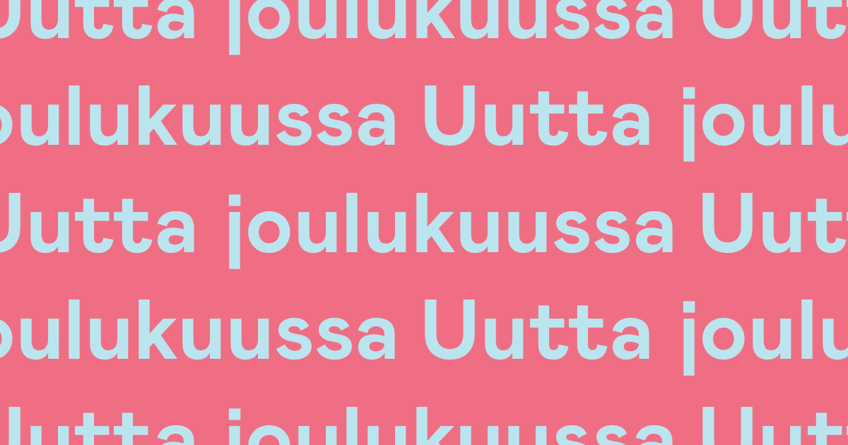 Holvin uutuudet joulukuussa 2022